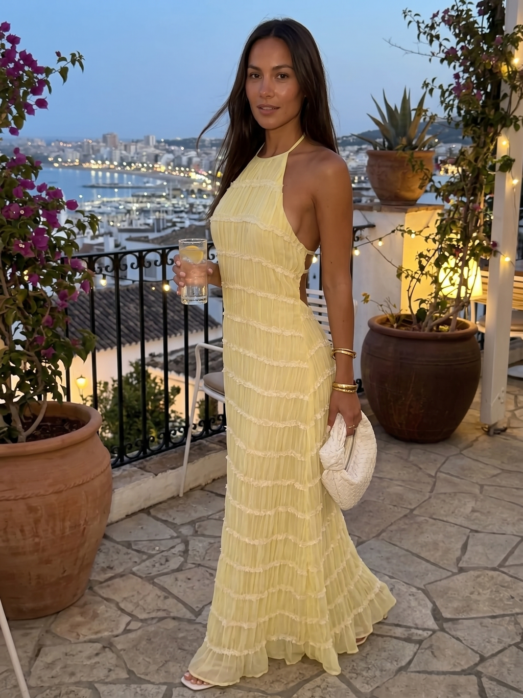 Angèle | Robe longue d'été