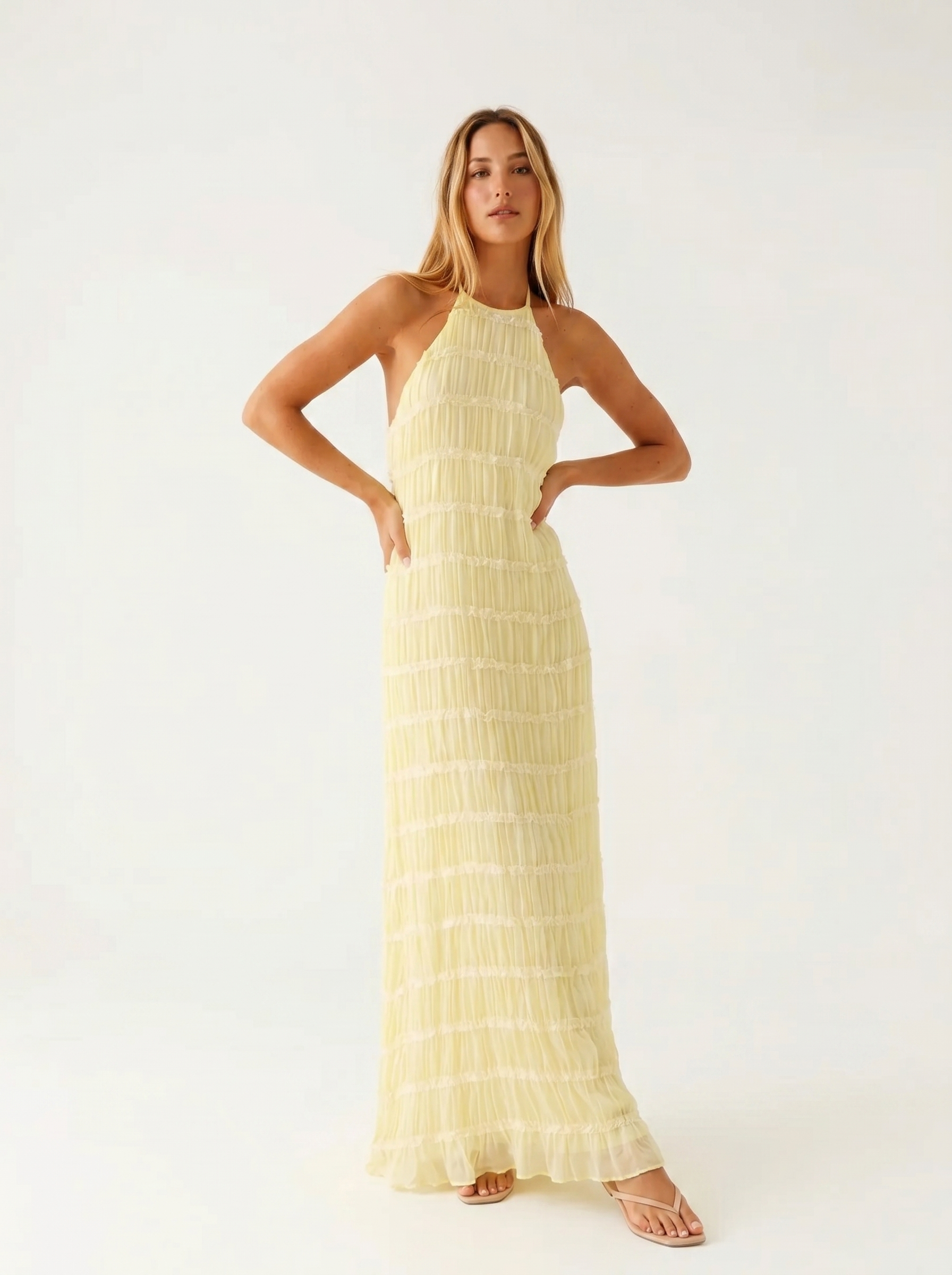 Angèle | Robe longue d'été