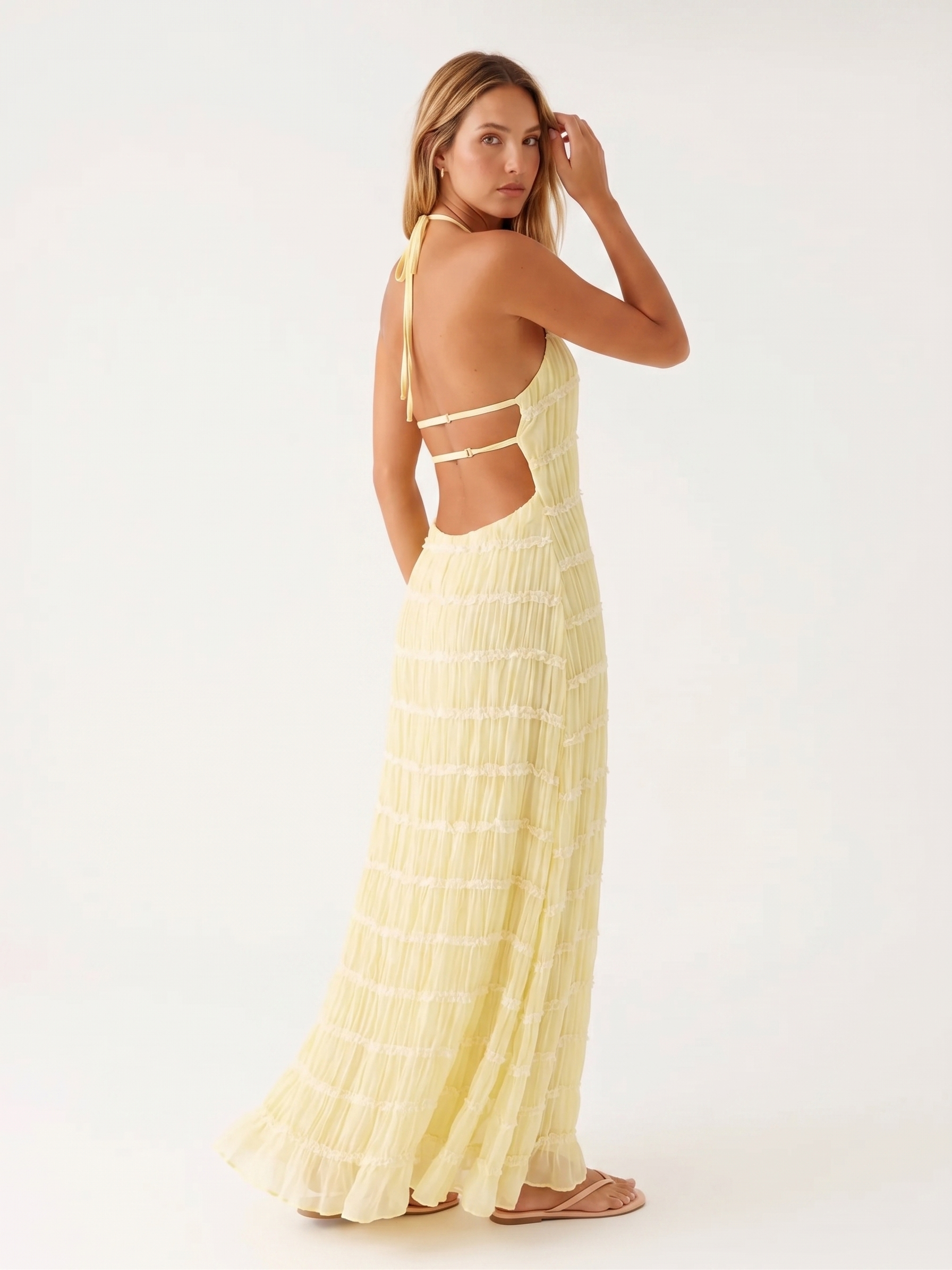 Angèle | Robe longue d'été