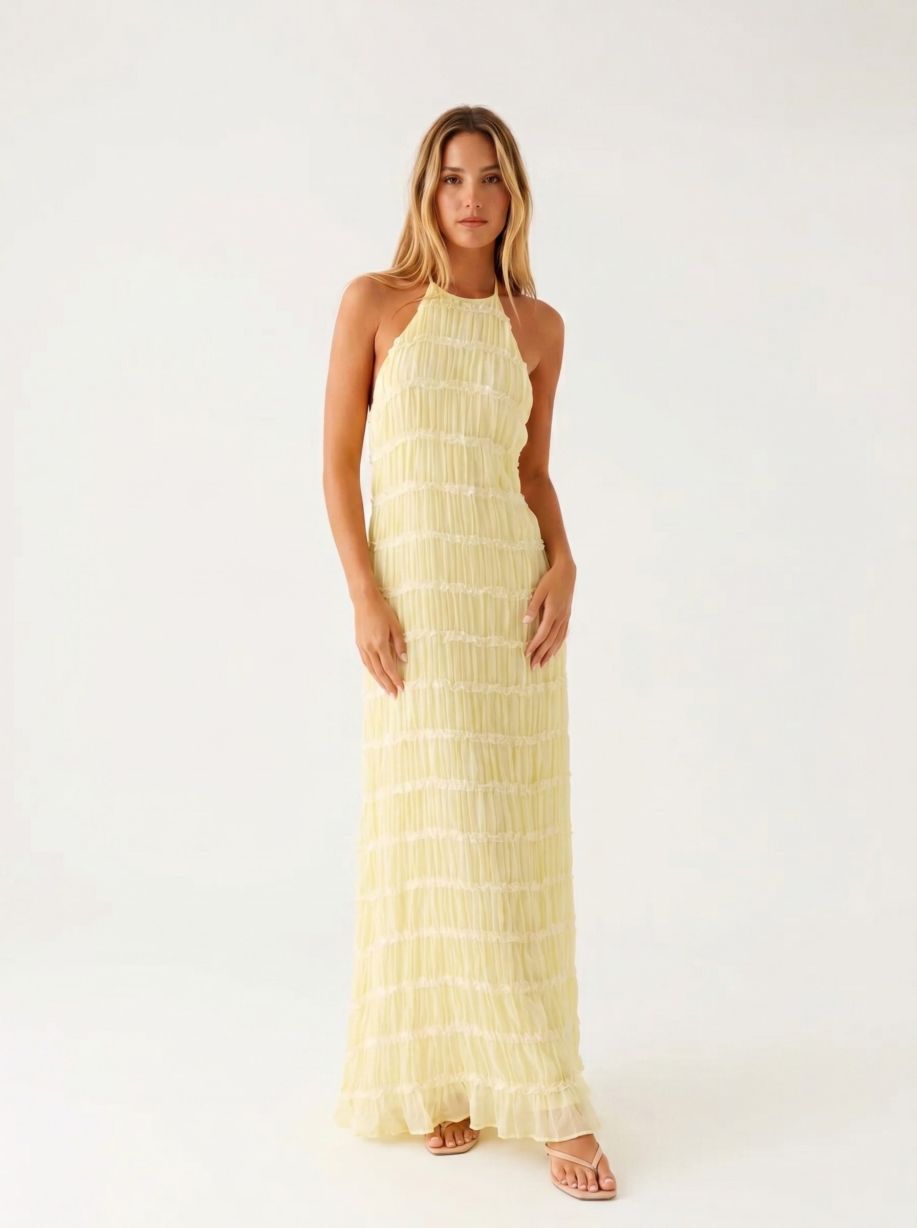 Angèle | Robe longue d'été
