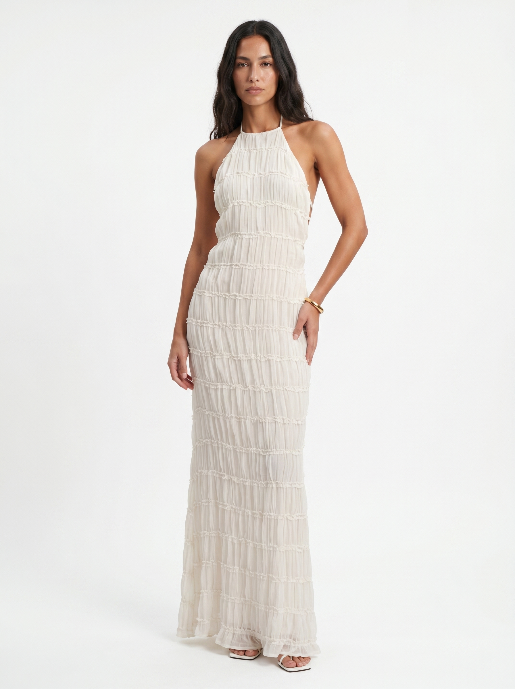 Angèle | Robe longue d'été