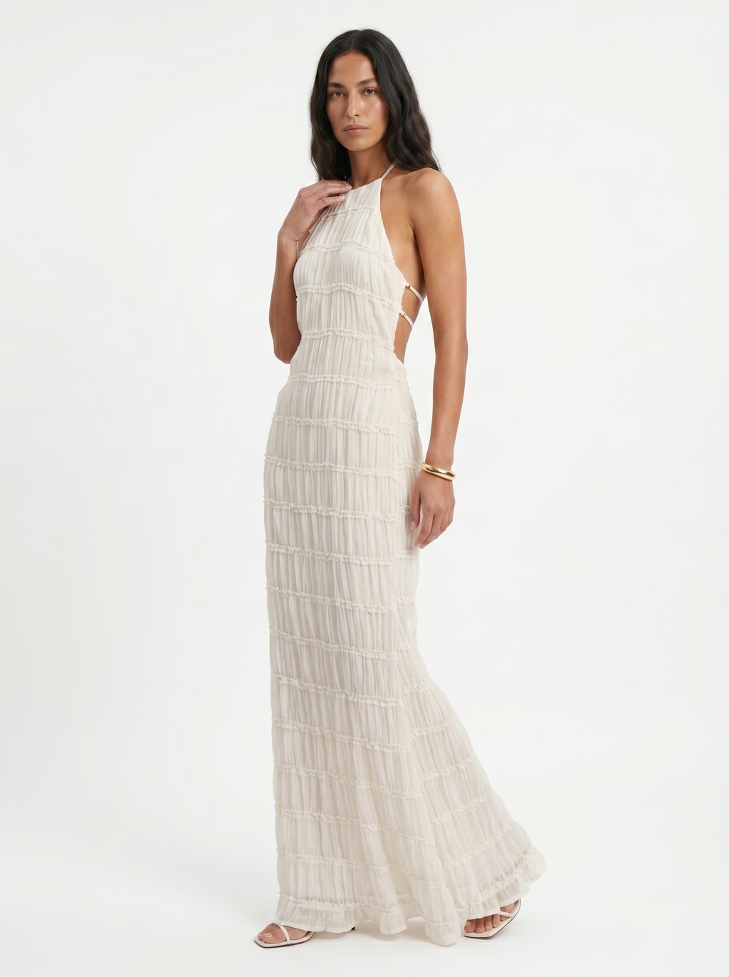 Angèle | Robe longue d'été