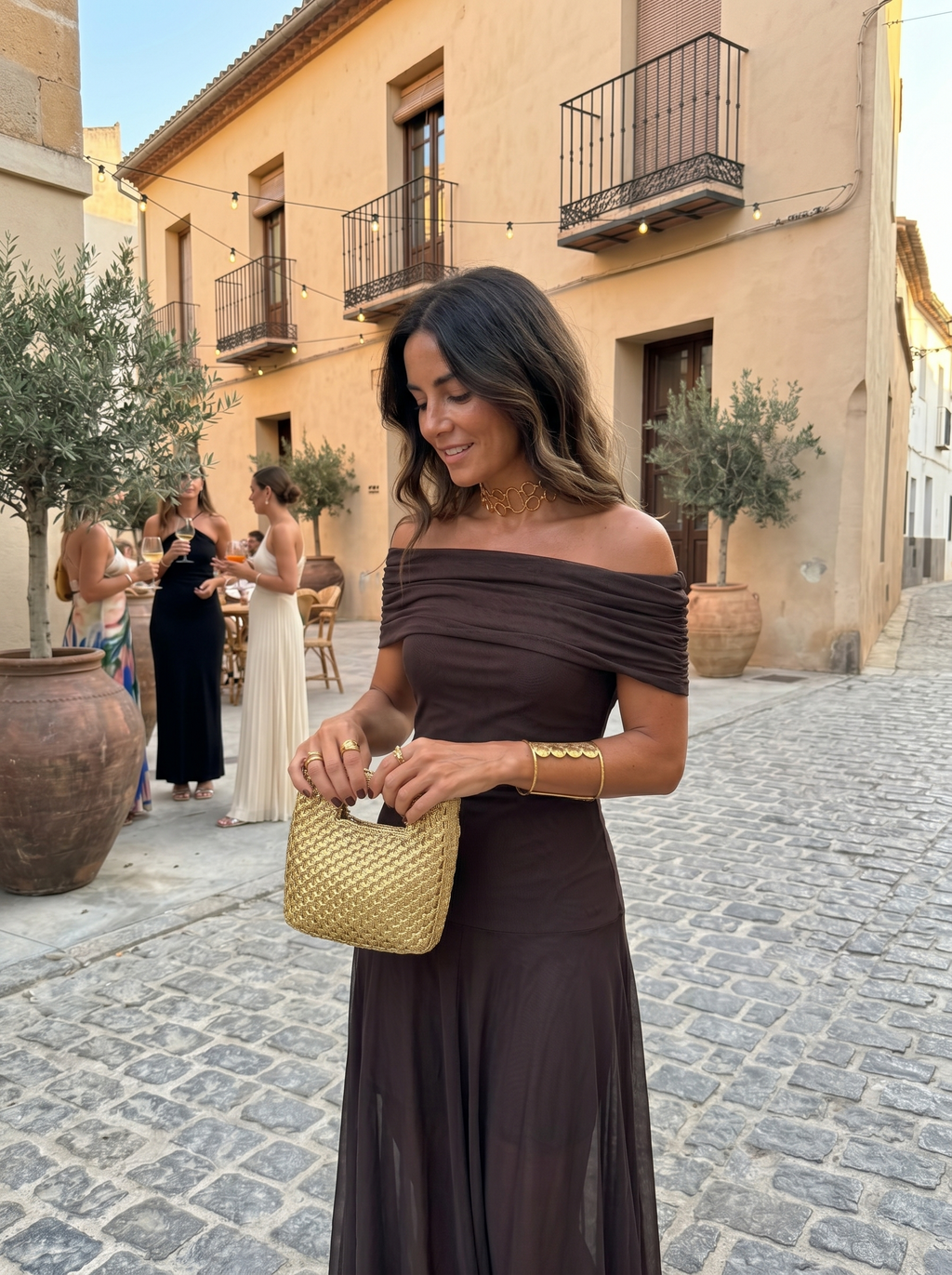 Jeanine | Robe longue élégante et épurée