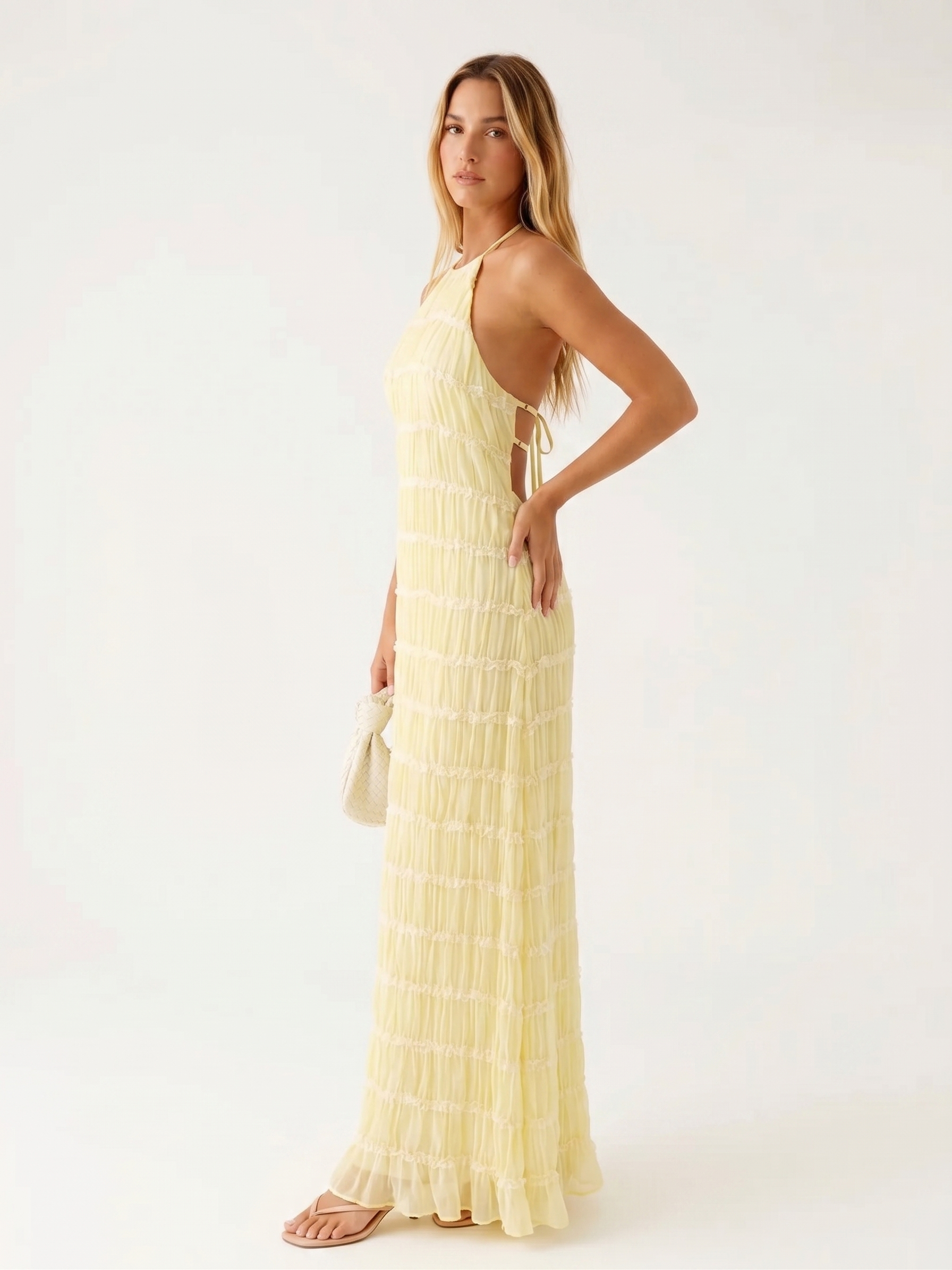 Angèle | Robe longue d'été