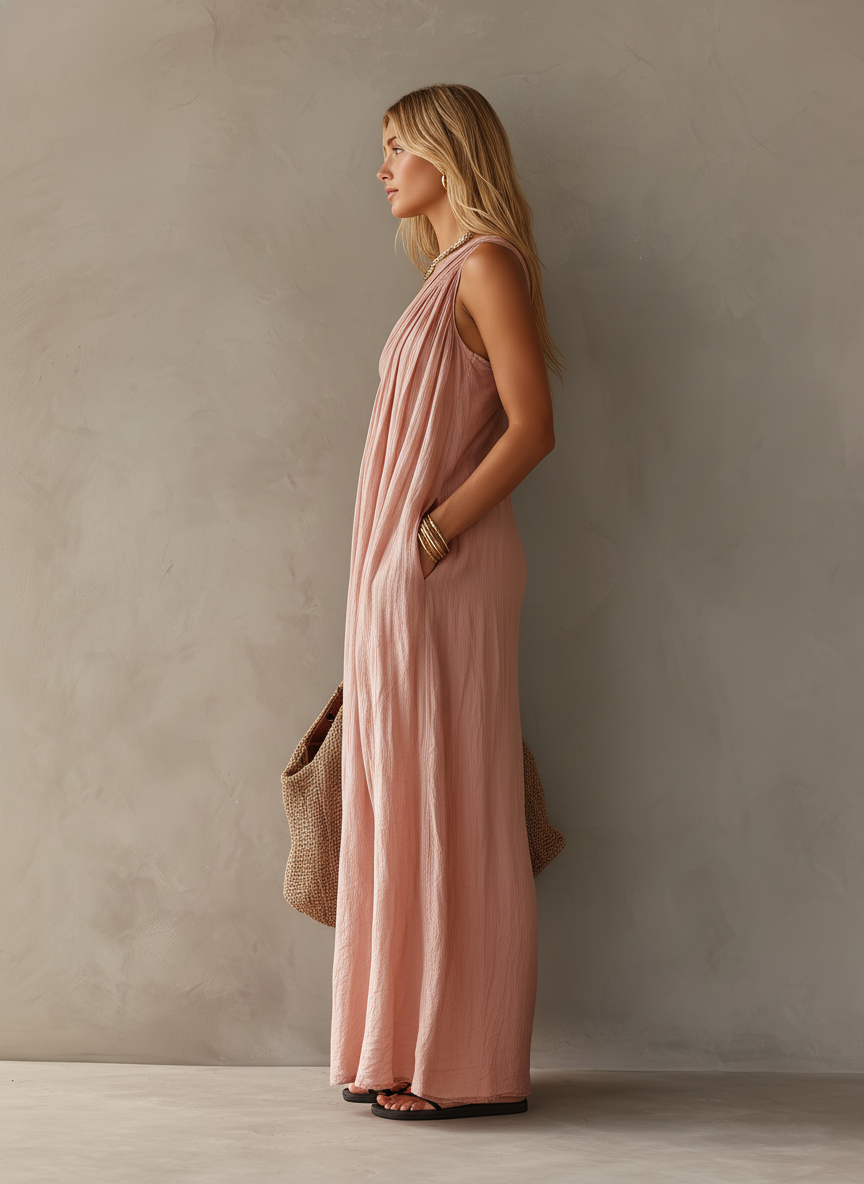 Éliane | Robe Maxi Brise Éternelle