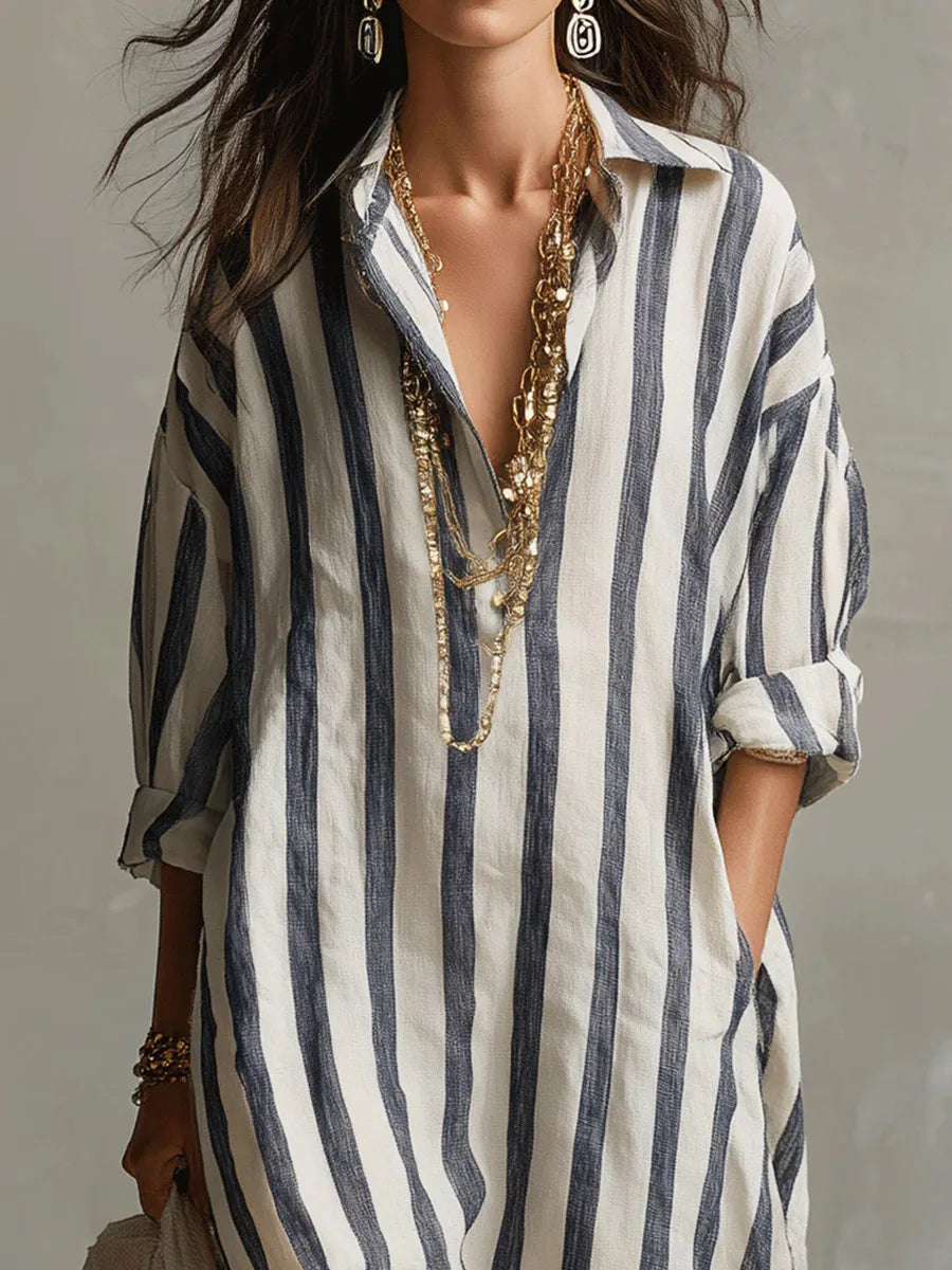Chloé | Robe chemise longue