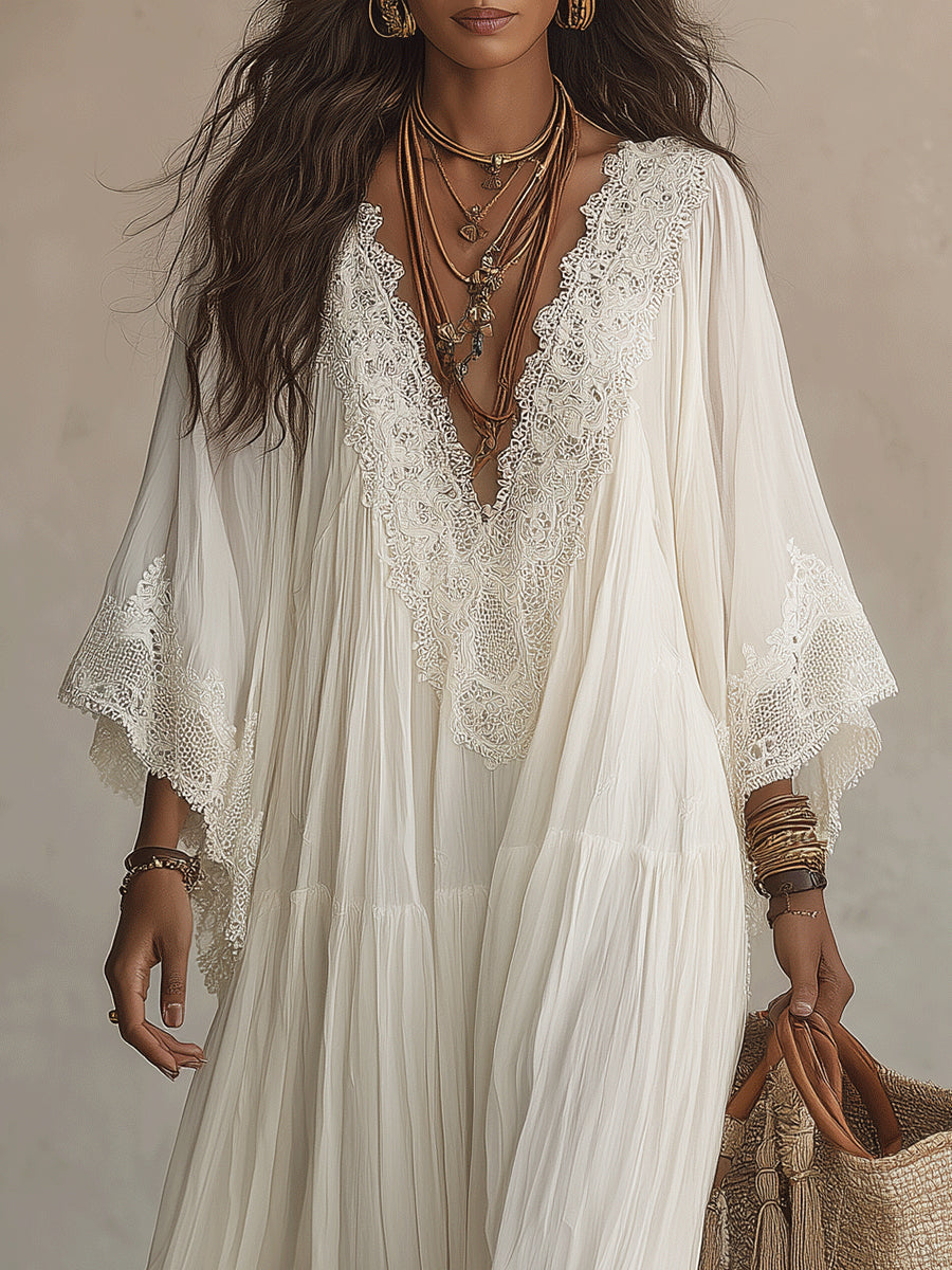 Solveig | Robe Perle Blanche