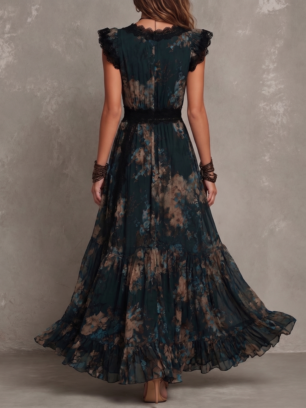Athénaïs | Robe Forêt Enchantée