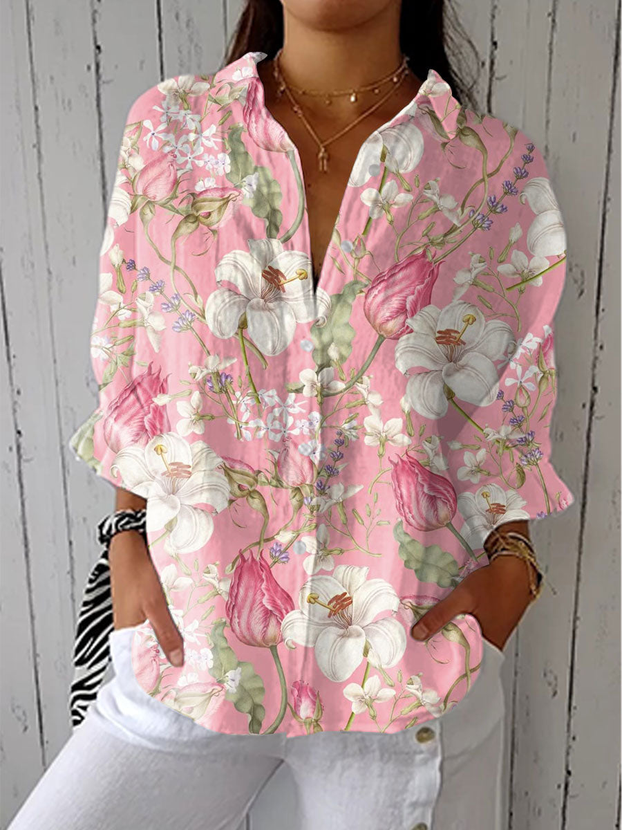Frances | Camicetta elegante a fiori