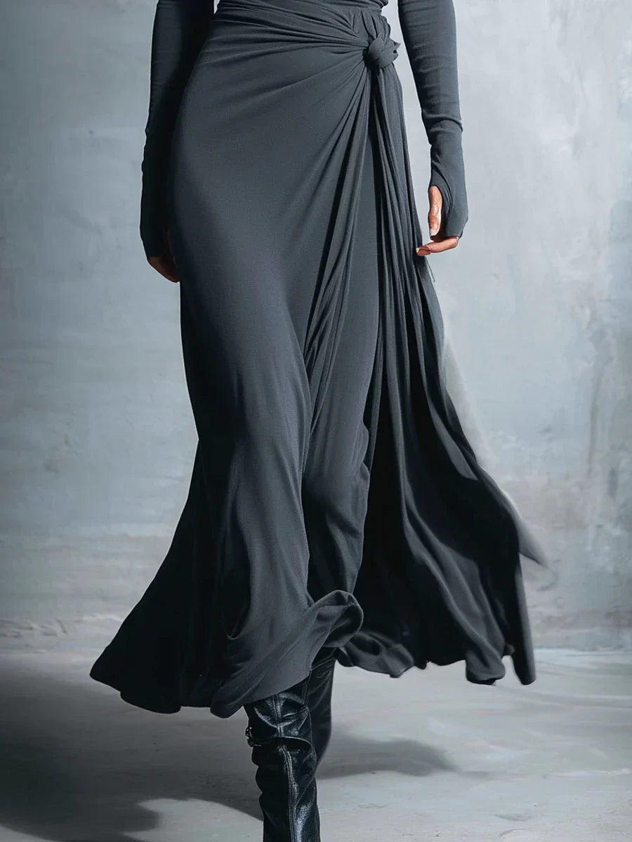 Renee | Robe Maxi Drapée