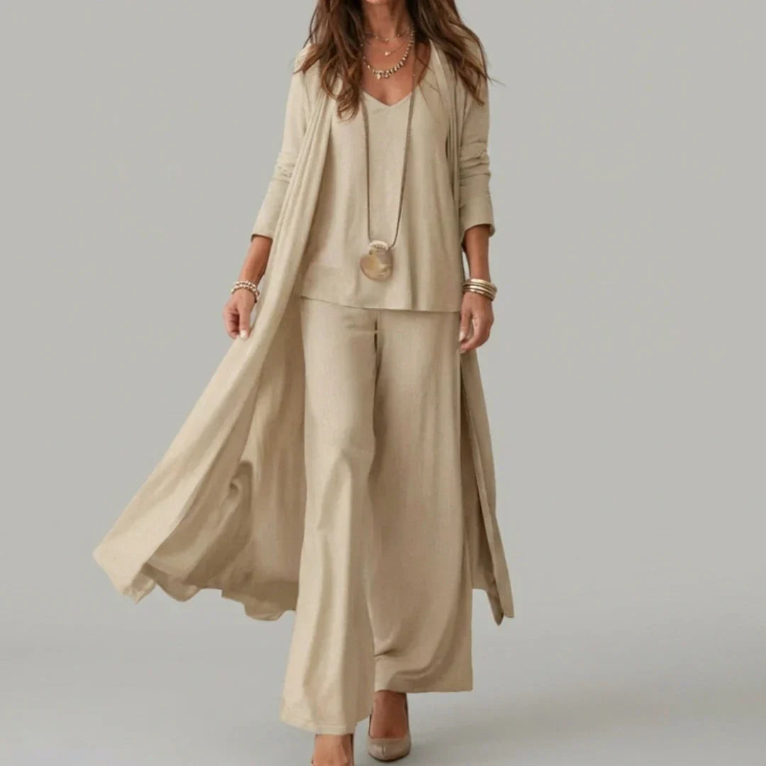 Zoé | Ensemble chic trois pièces