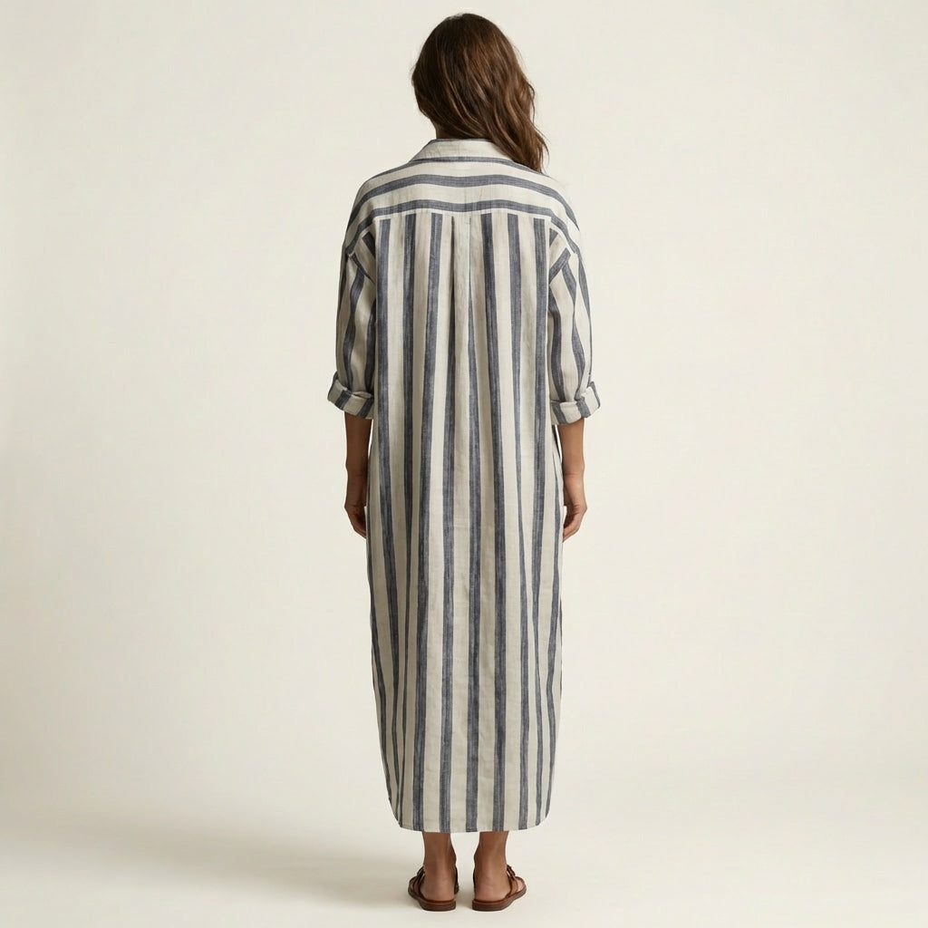 Camille | Robe Maxi Rayée