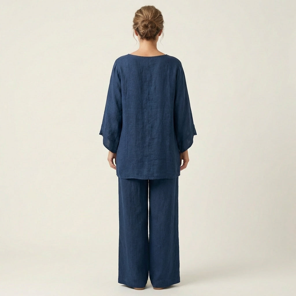 Marjolaine | Ensemble Bohème en Mélange de Lin