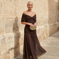 Thérèse | Robe élégante marron