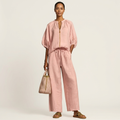 Marlène | Ensemble à Manches Bouffantes et Zip Devant