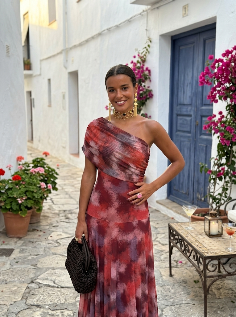 Jeanine | Robe longue élégante et épurée