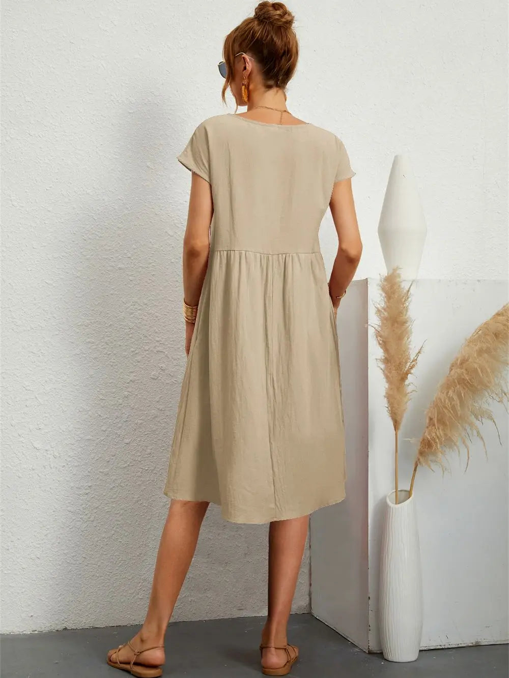 Sage | Robe Décontractée Chic