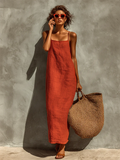 Lucienne | Robe Bohème Resort en Coton