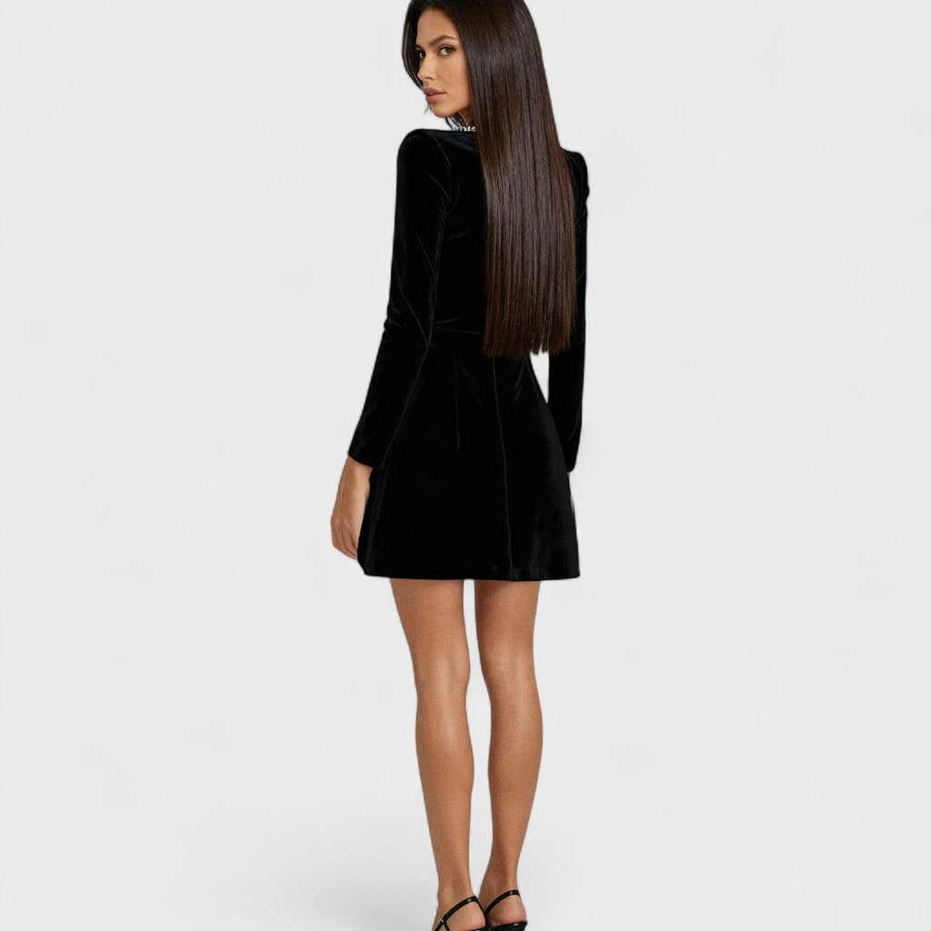 Éveline | Robe de Soirée Élégante Pailletée
