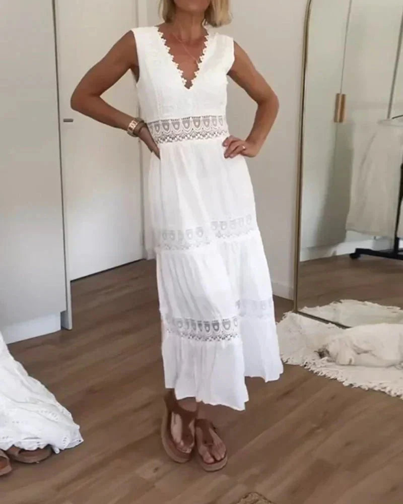 Robe Estivale Rosalie Longue & Élégante