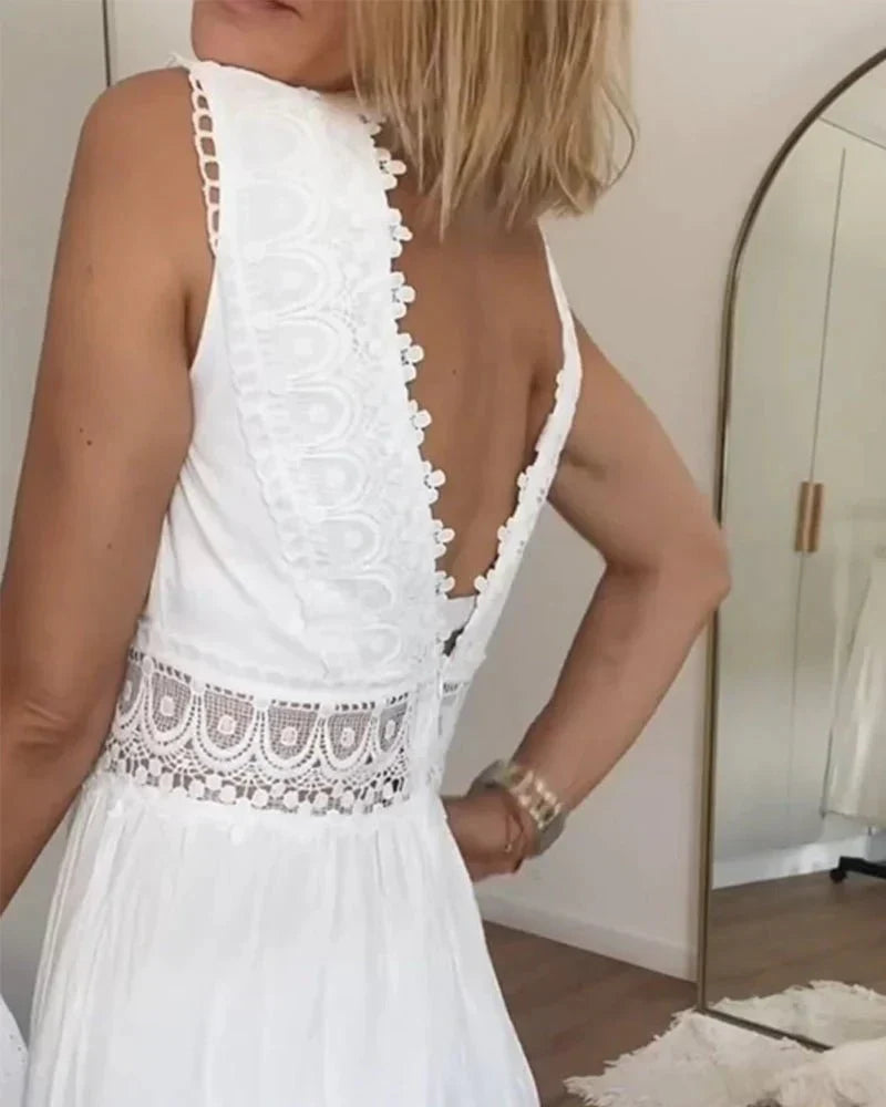 Robe Estivale Rosalie Longue & Élégante