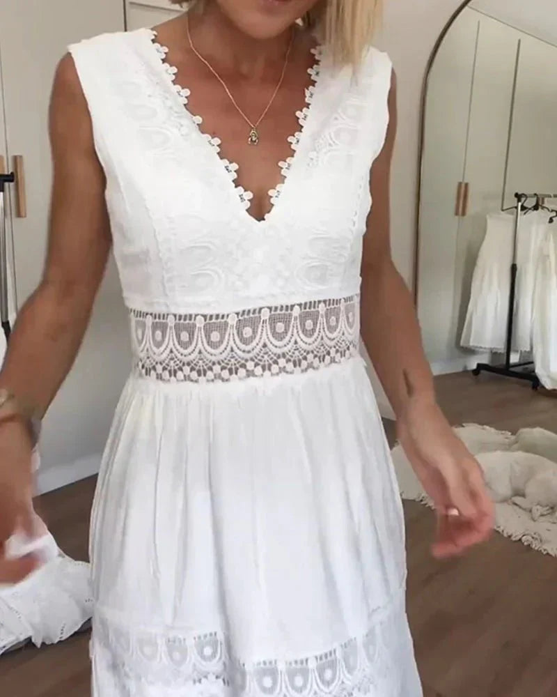Robe Estivale Rosalie Longue & Élégante