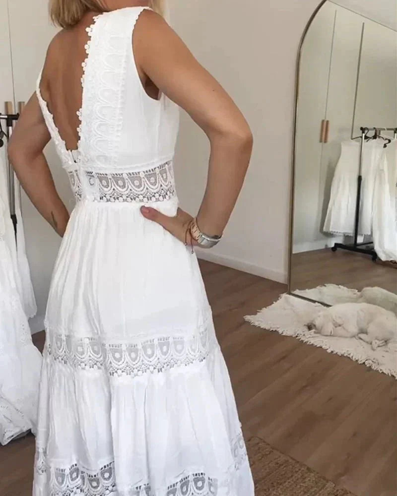 Robe Estivale Rosalie Longue & Élégante